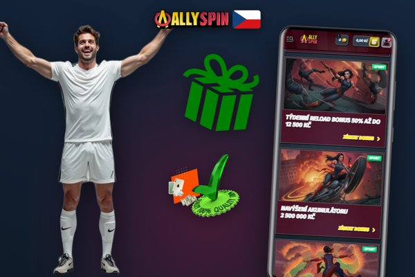 Infografika Allyspin Casino ukazující 10denní platnost promo kódu bez vkladu