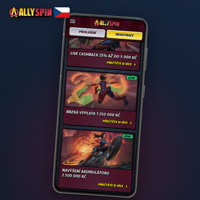 Allyspin Casino free spiny zdarma na vybraných automatech jako součást akcí
