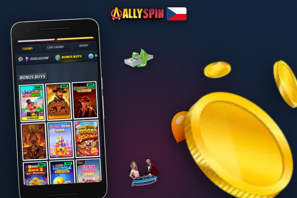 Allyspin Casino mobilní aplikace s vysokým hvězdičkovým hodnocením od hráčů
