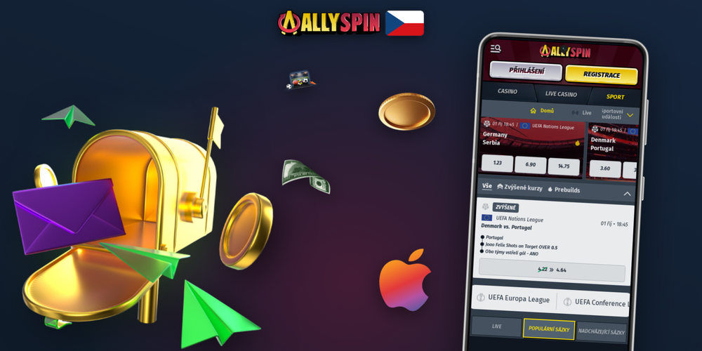 Stažení Allyspin Casino app pro iOS přímo z oficiálního webu na iPhonu