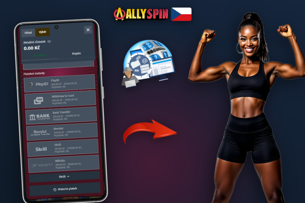 Stav žádosti o výběr ve stavu čekání na zpracování v pokladně Allyspin Casino